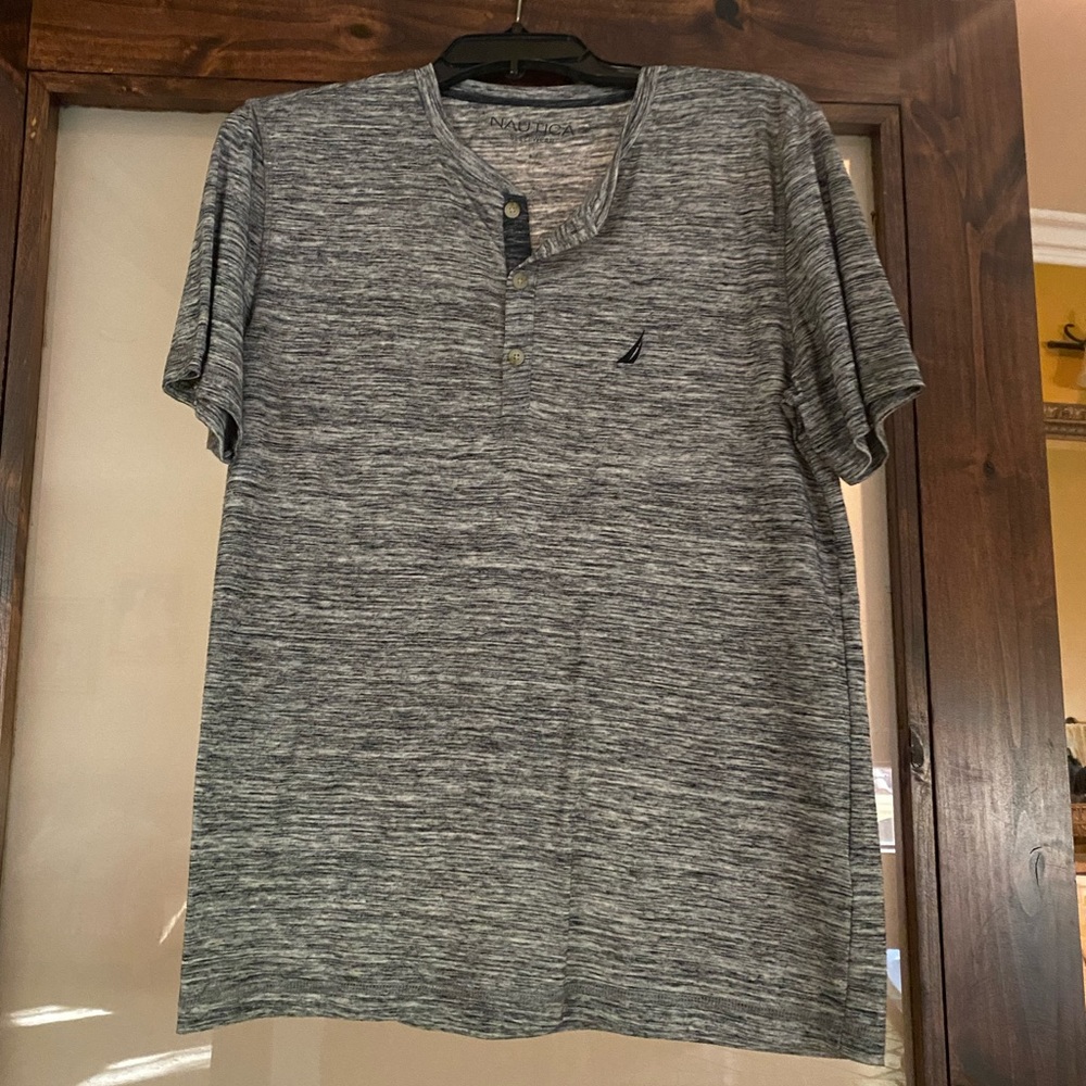🔥 Gentle used Mens nautica sleepwear shirt size S - Picture 1 of 4